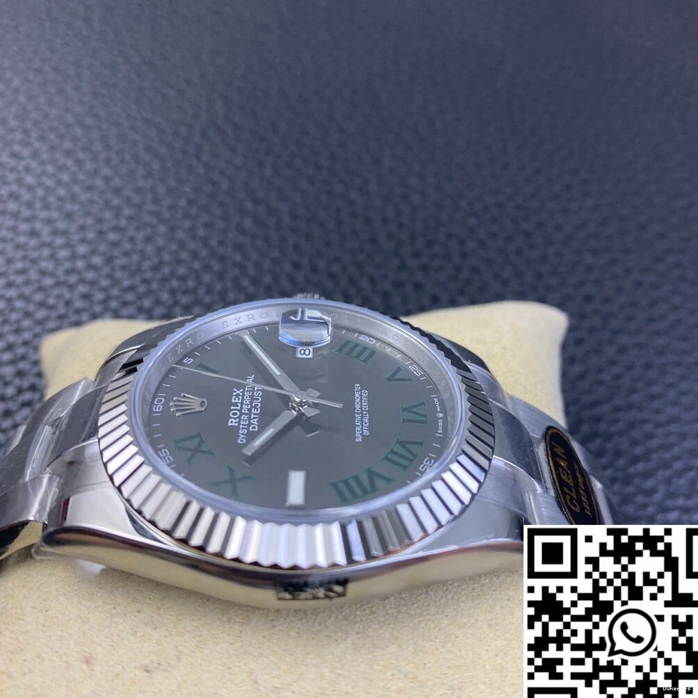 Grey Dial Factory Clean Rolex Datejust M126334-0021 0116